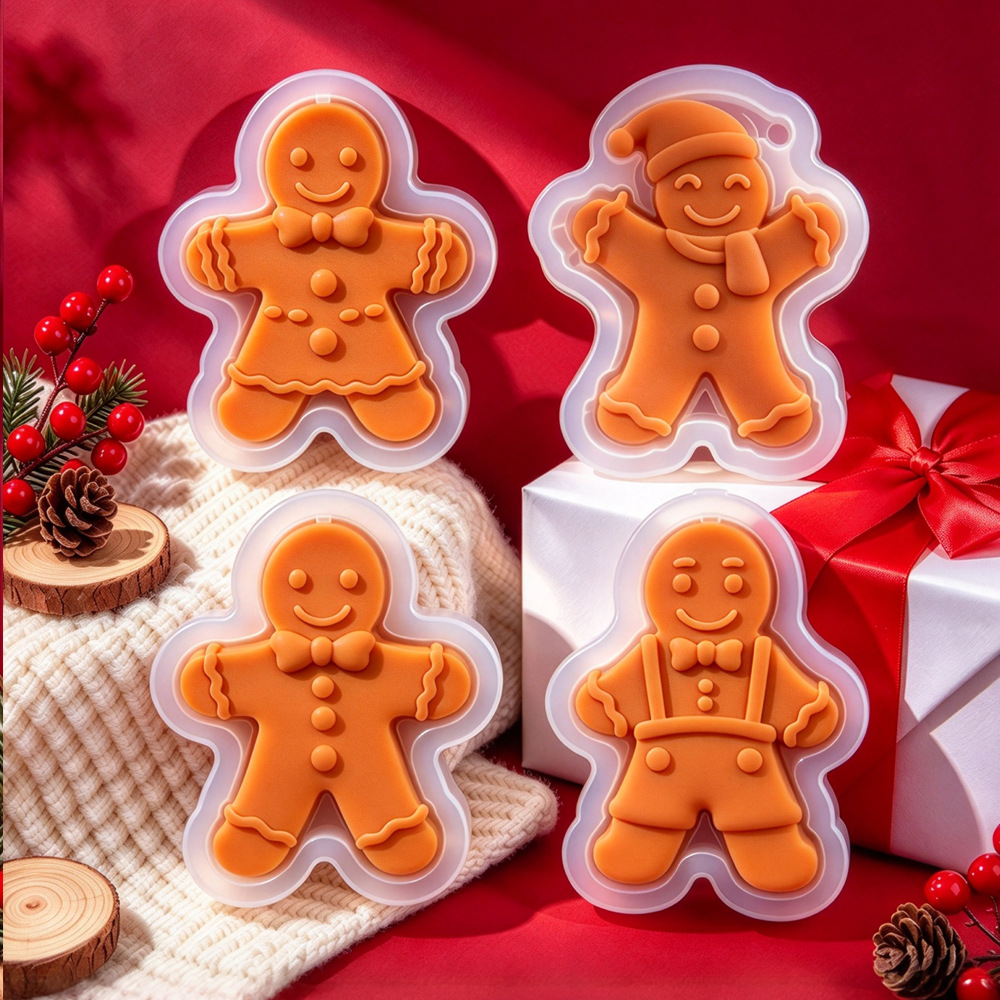 Christmas Gingerbread Man Sili - Soap Making Ins ulasan dan harga
