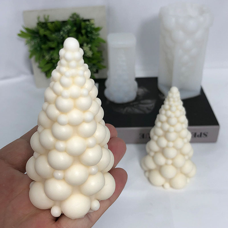 3D Bubble Christmas Tree Silic - Soap Making Diy Kit ulasan dan harga