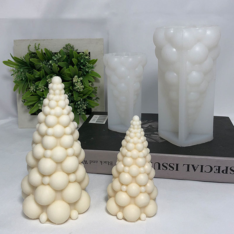 3D Bubble Christmas Tree Silic - Soap Making Diy Kit ulasan dan harga