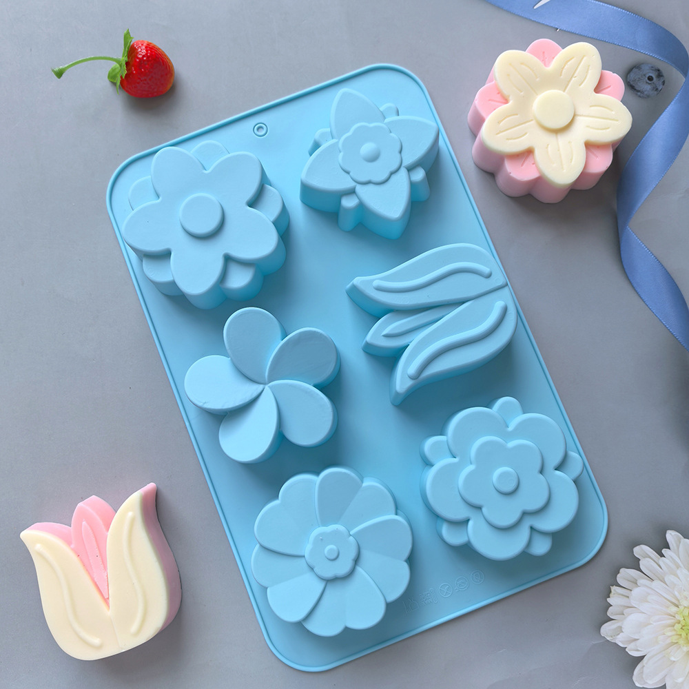 kinds Flower Silicone Molds Di - Soap Making Kit For Beginners ulasan dan harga