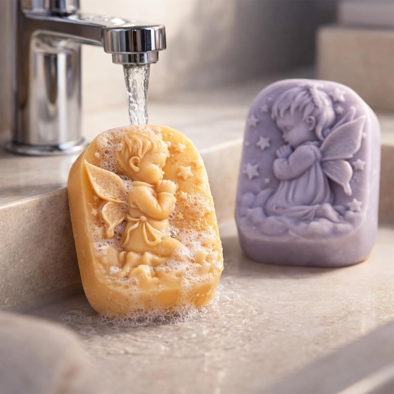 Angel Silicone Mold For Soap M - Soap Making Kit For Beginners ulasan dan harga