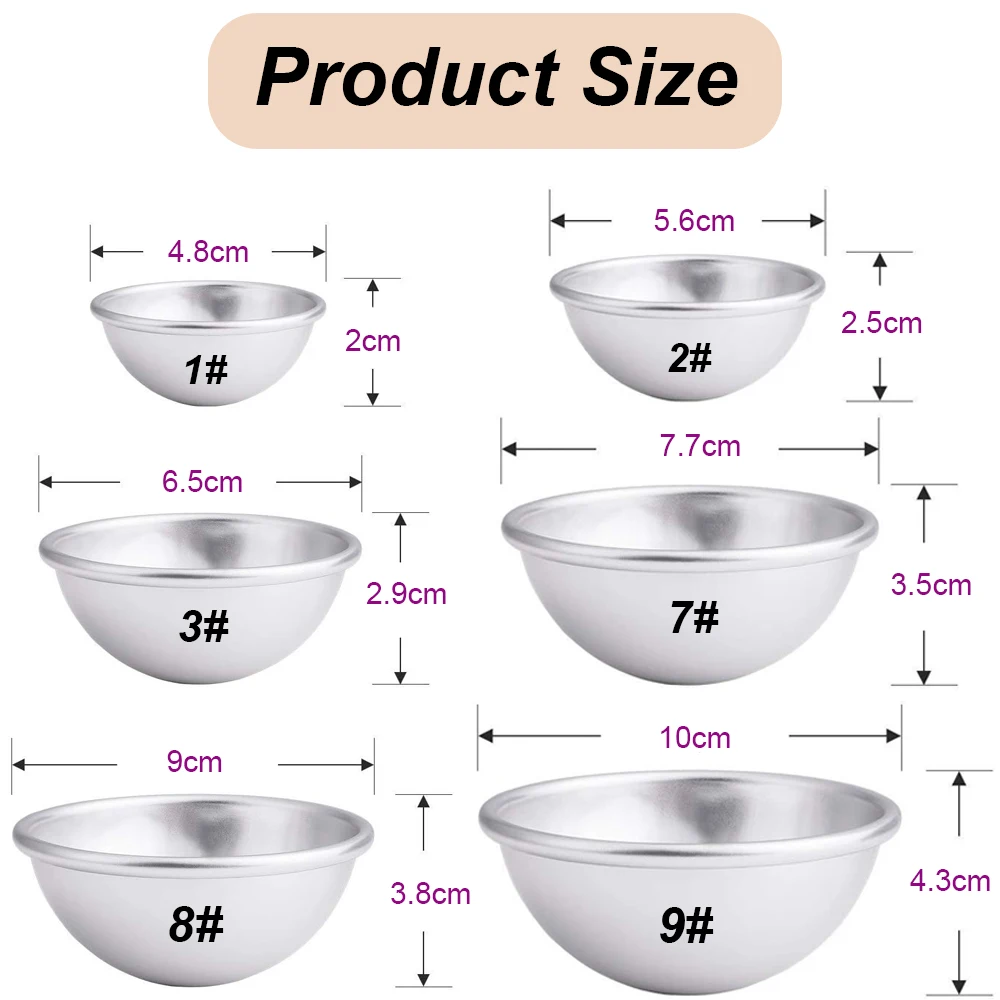 4PCS/Set Semicircle Sphere Bat - Soap Making Kit For Beginners ulasan dan harga