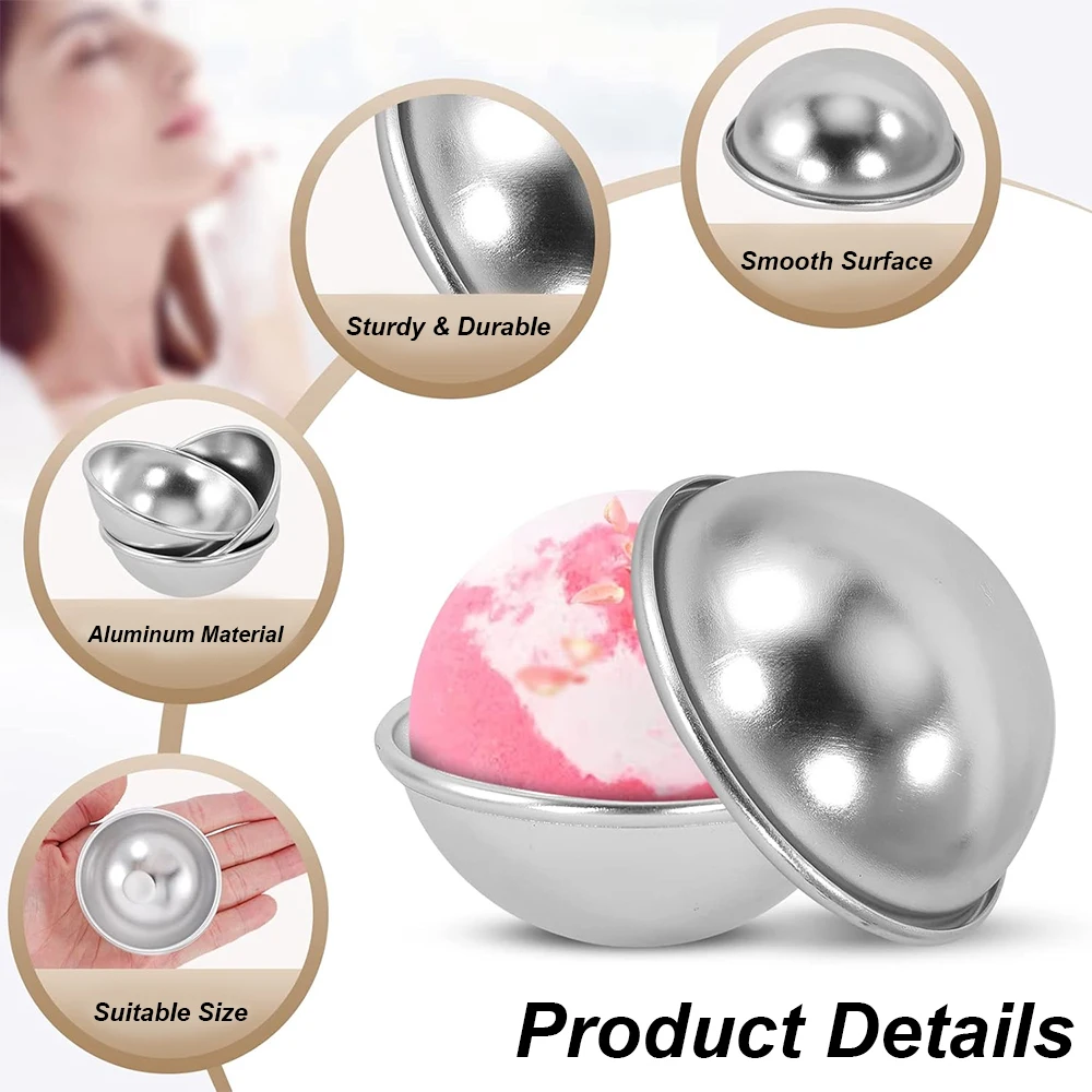 4PCS/Set Semicircle Sphere Bat - Soap Making Kit For Beginners ulasan dan harga