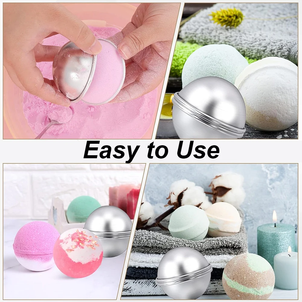 4PCS/Set Semicircle Sphere Bat - Soap Making Kit For Beginners ulasan dan harga